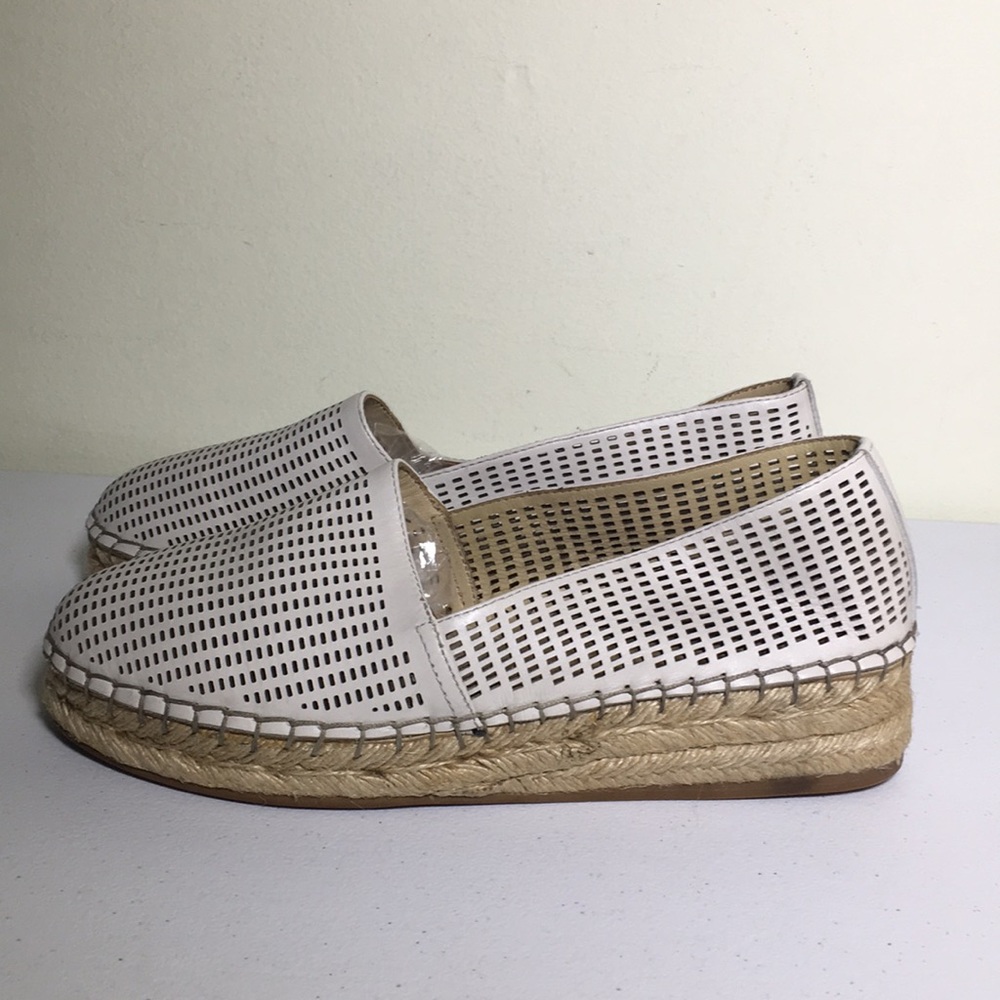Anthropologie Farylrobin leather espadrilles sz8.5